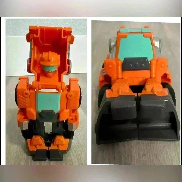 Playskool Heroes Rescue Bots Transformers Wedge Construction Bot Action Figure - Picture 1 of 5